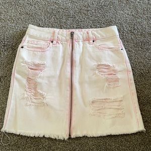 FOREVER 21 ZIP UP SKIRT